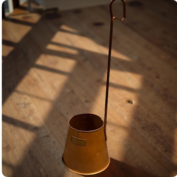 Antique Copper Cider 
Measurements/ Ladel - Handcrafted - Picture 5 of 10